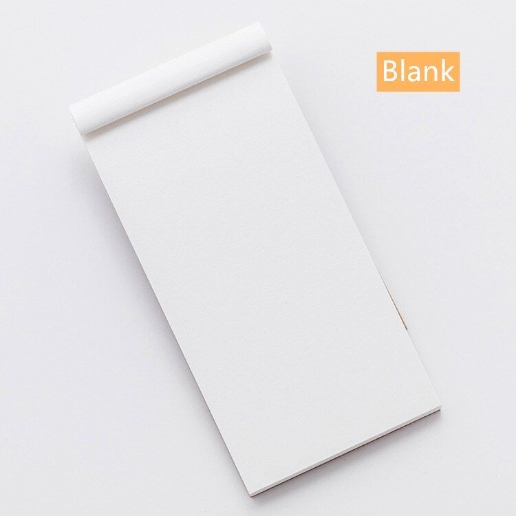 Kraft Cover Planner Notebook Mini Agenda Todo Blank Memo Pad Grid Notepad Daily Weekly Schedule Office School student A6955