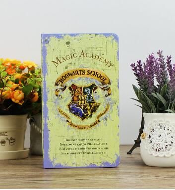 Hogwarts School Magic Academy Notebook Gift diary Note Book Agenda planner Material escolar caderno Office stationery GT087