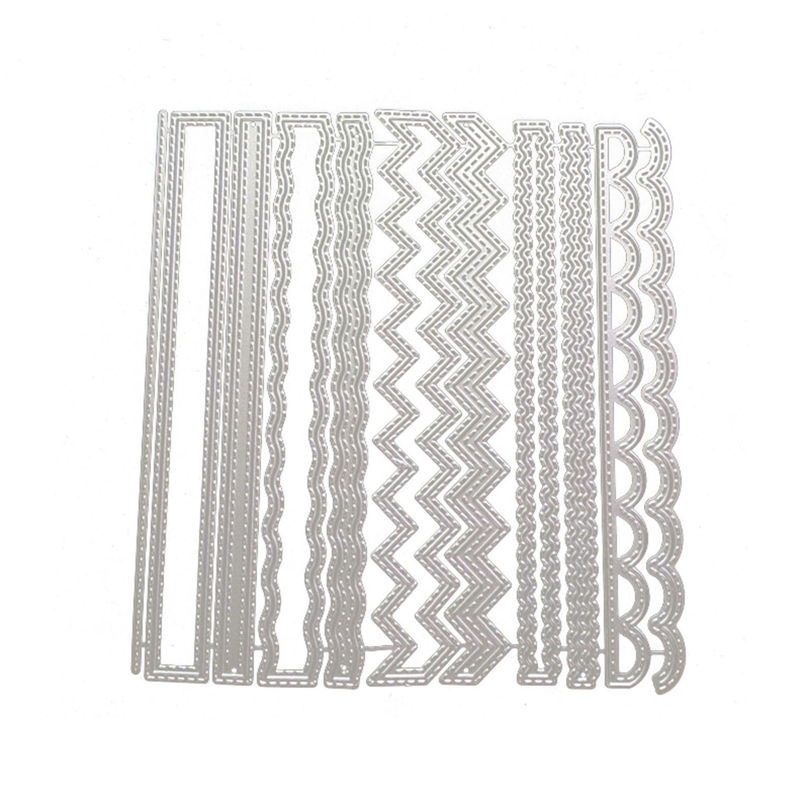 Die Cut Clear Texture Kids Craft Making Embossing Stencil