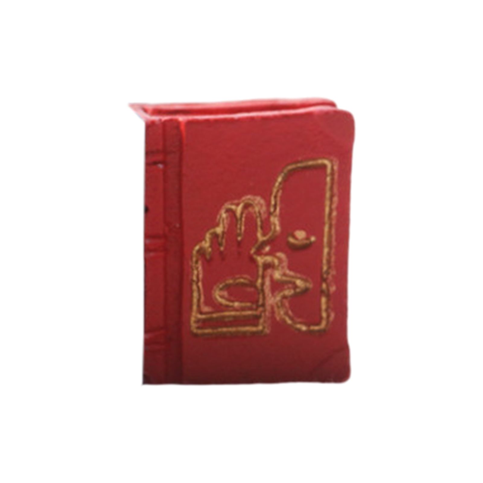 ni Book Ornament Wide Application Dollhouse Vivid Color Book Model