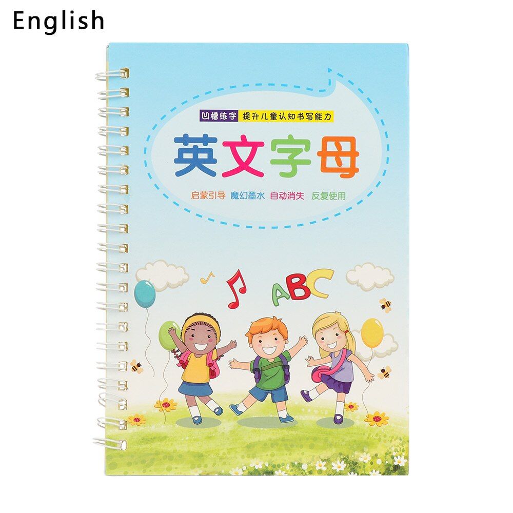 Magic Writing Paste Children's Kindergarten Grooves Post Before School Hard Pen Writing Board Students Kids Art Supplies