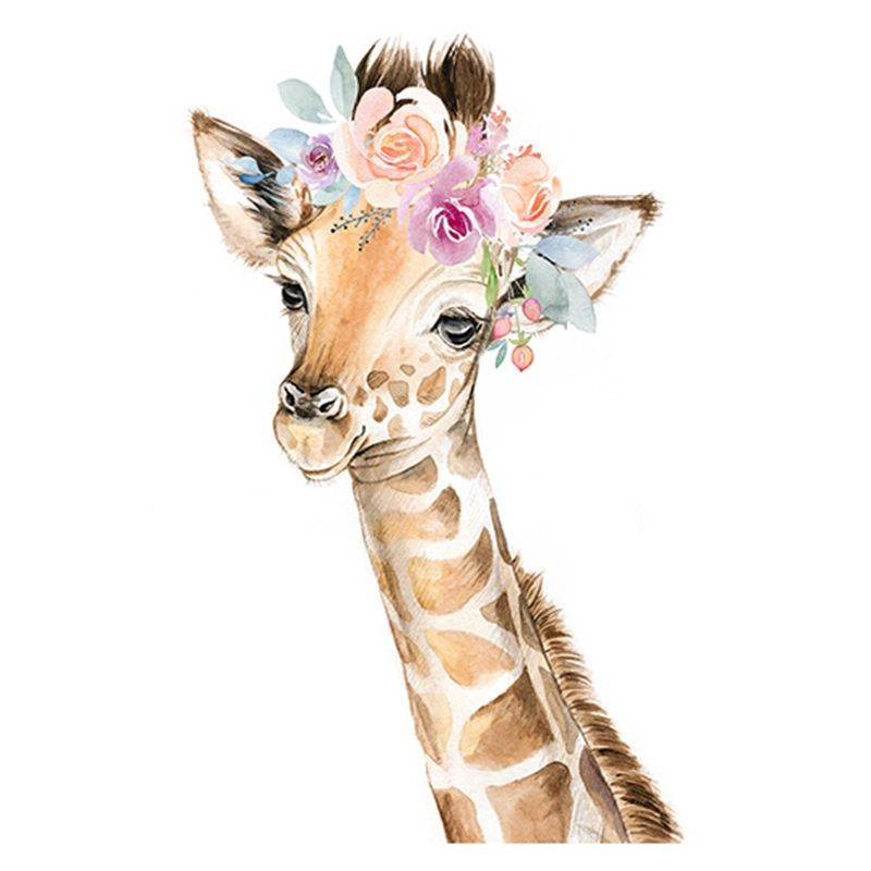 DIY Diamond Painting Diamond Embroidery Giraffe Animal Full Round Round Drill Home Decorations