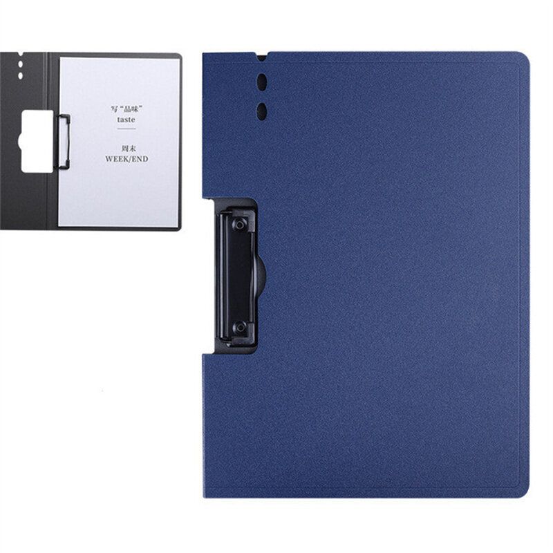 RHS Online A4 Size Enclosed Clipboards File Folder Writing Board Document Holders Foldable Clipboard Office Nurse Clipboard Writing Pad
