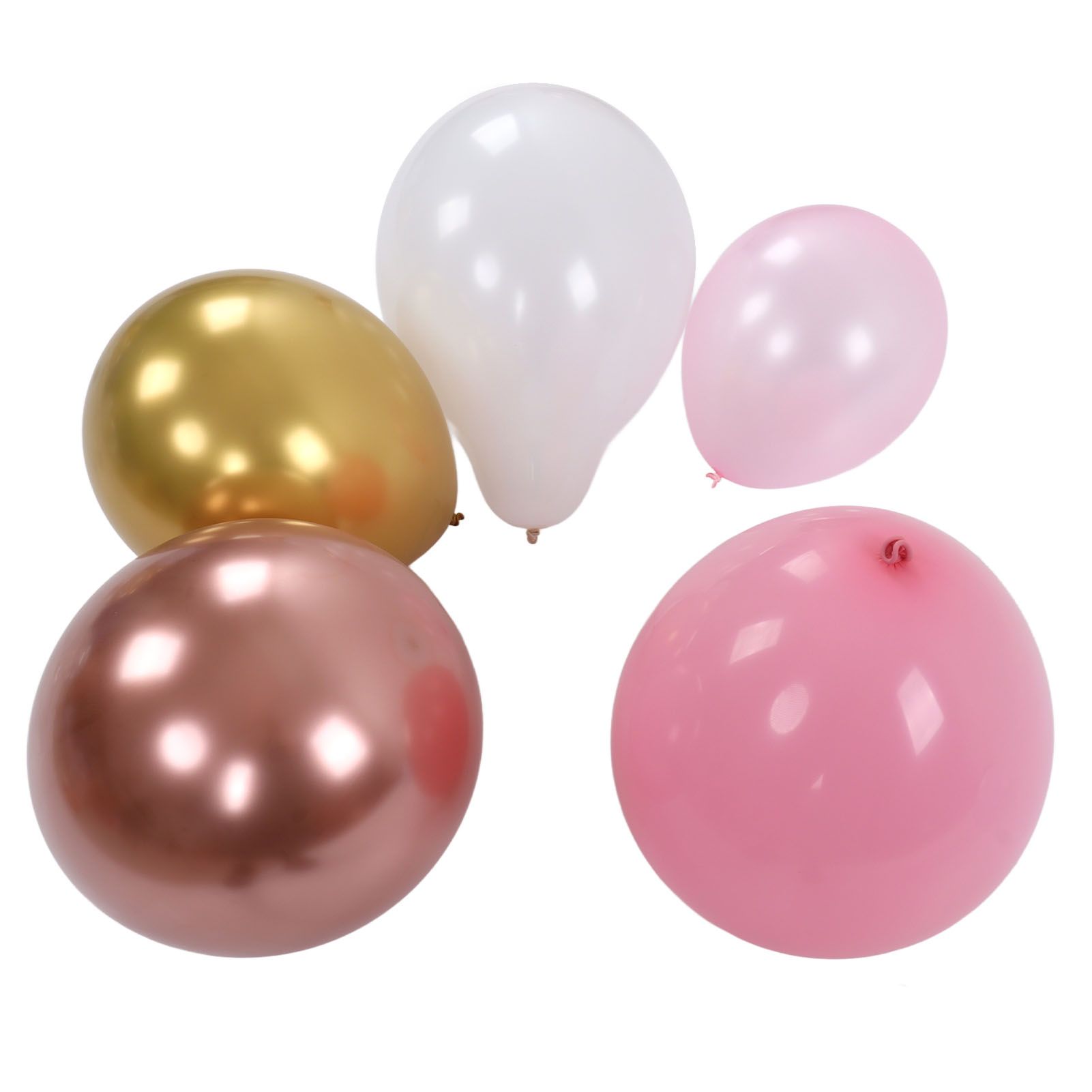 Himeng La Latex Balloons DIY Wedding Party Natural Macaron Colorful Balloon Garland Arch Decoration Set