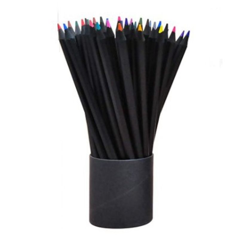 JAERBEE 36Pcs Coloured Pencil Drawing Pencils, Oil-Based Water-Soluble Pencil Set, No Wax, For Kids & Adults Sketching, Doodling