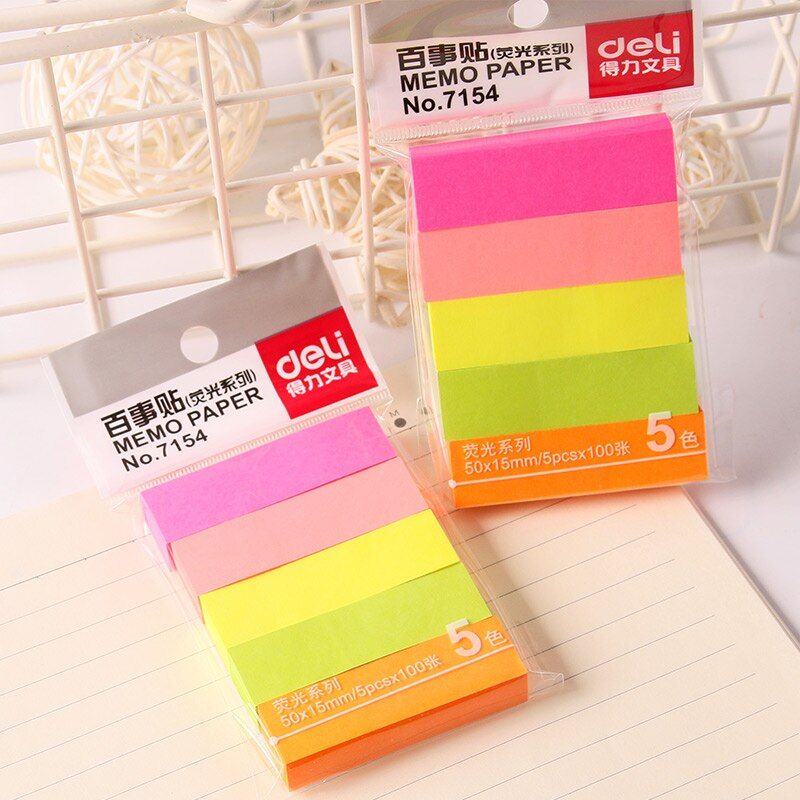 Custom Cute Long Sticky Notes Pad