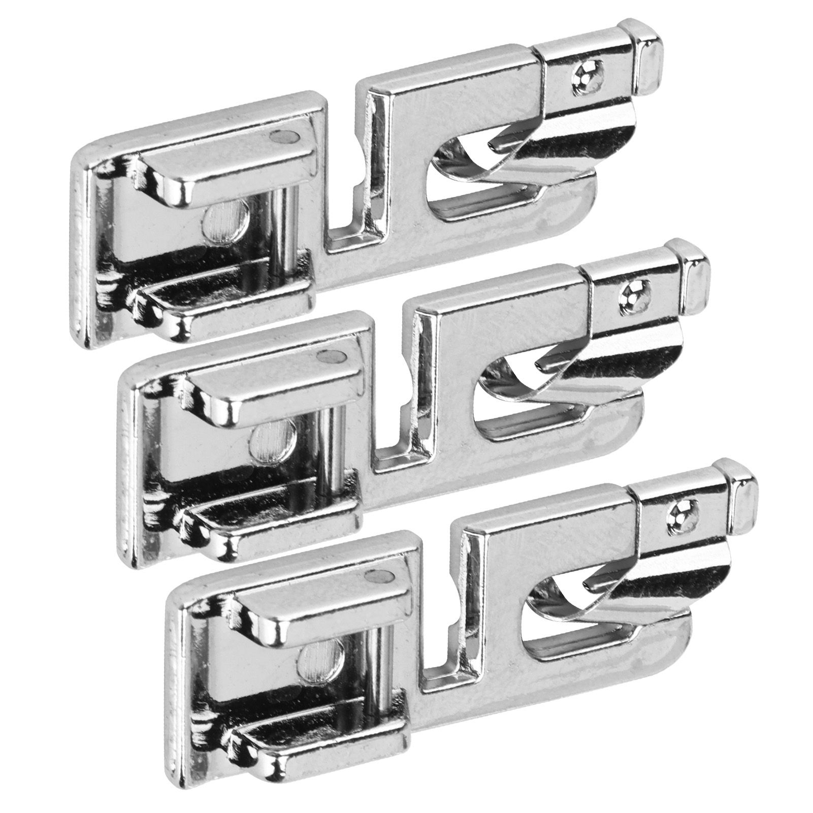 3X Hemming Sewing Foot Set High Performance Rust Presser