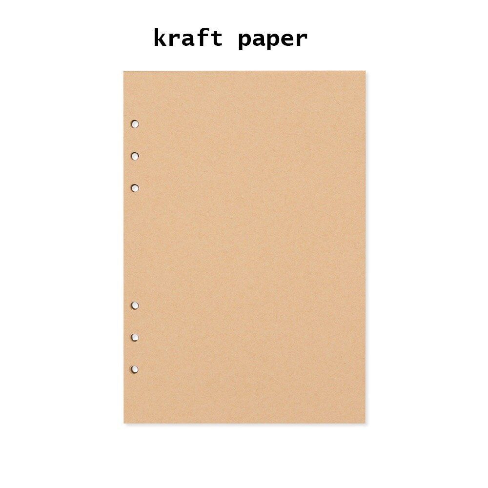 1PC A5 A6 Felt Shell Cloth Fabric Notebook Paper Planner Inner Page Ring Desktop Paper Holder Travel Diary Office Supplies(null)
