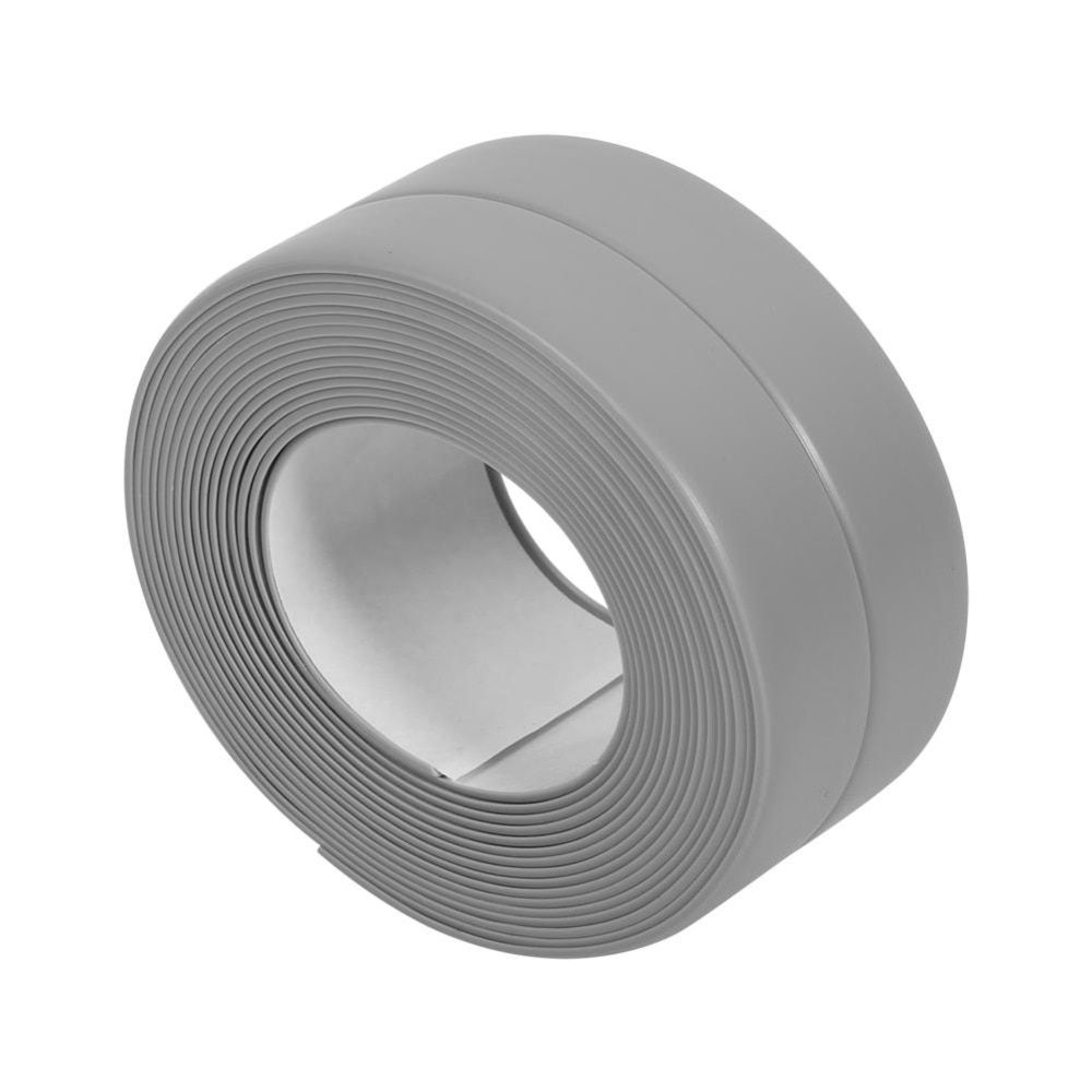 Self Adhesive Bath And Wall Sealing Strip Sink Basin Edge Trim Kitchen Assortment Grey 22mm x 3.2m