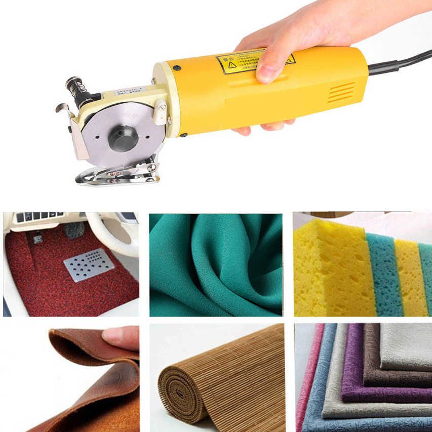 Textile Cutter YJ-70 Handheld Electric Scissors Cloth Fabric Portable Cutting Machine Sewing Accessory CN Plug 220V