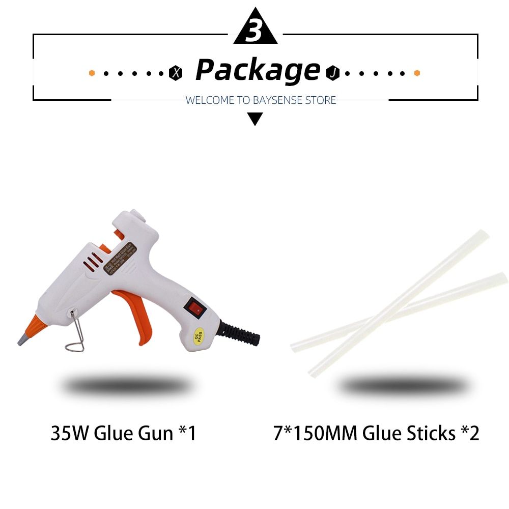 Mini DIY Tool Hot Melt Glue Gun Toy repair Handmade Tools Use 7MM Silicone Sticks Constant temperature