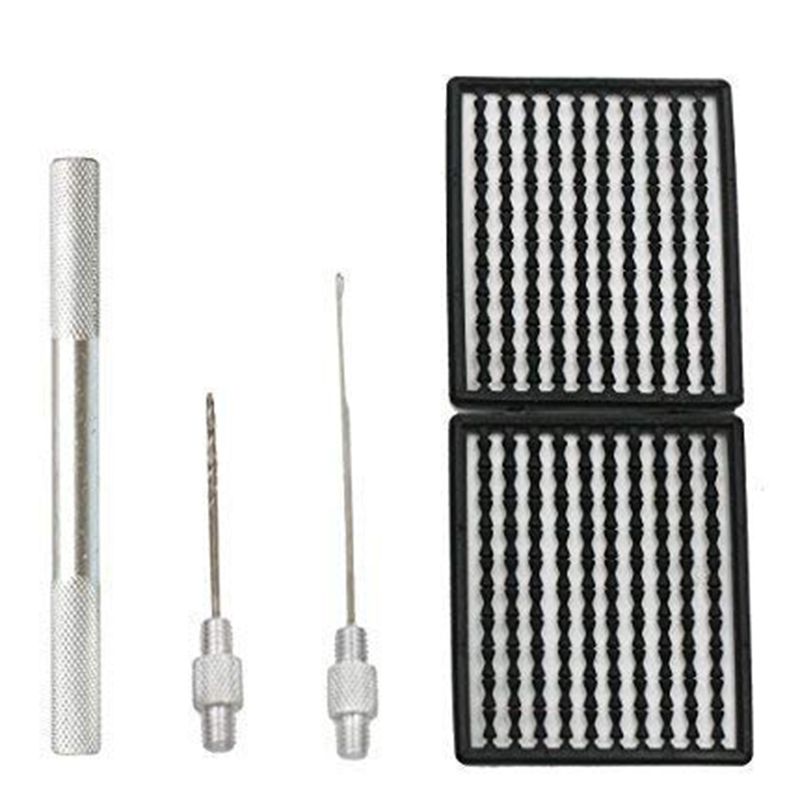 Carp Fishing Baiting Needle Swinger Driller Set / 2 In 1 Fishing Rig Bait Needle for Carp Coarse Fishing Baiting Rig Tool Set(null).