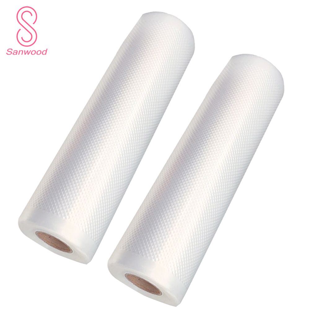 2 Rolls Vacuum Sealer Bags Food Fresh Keeping Storage Sealing Packaging Pouch