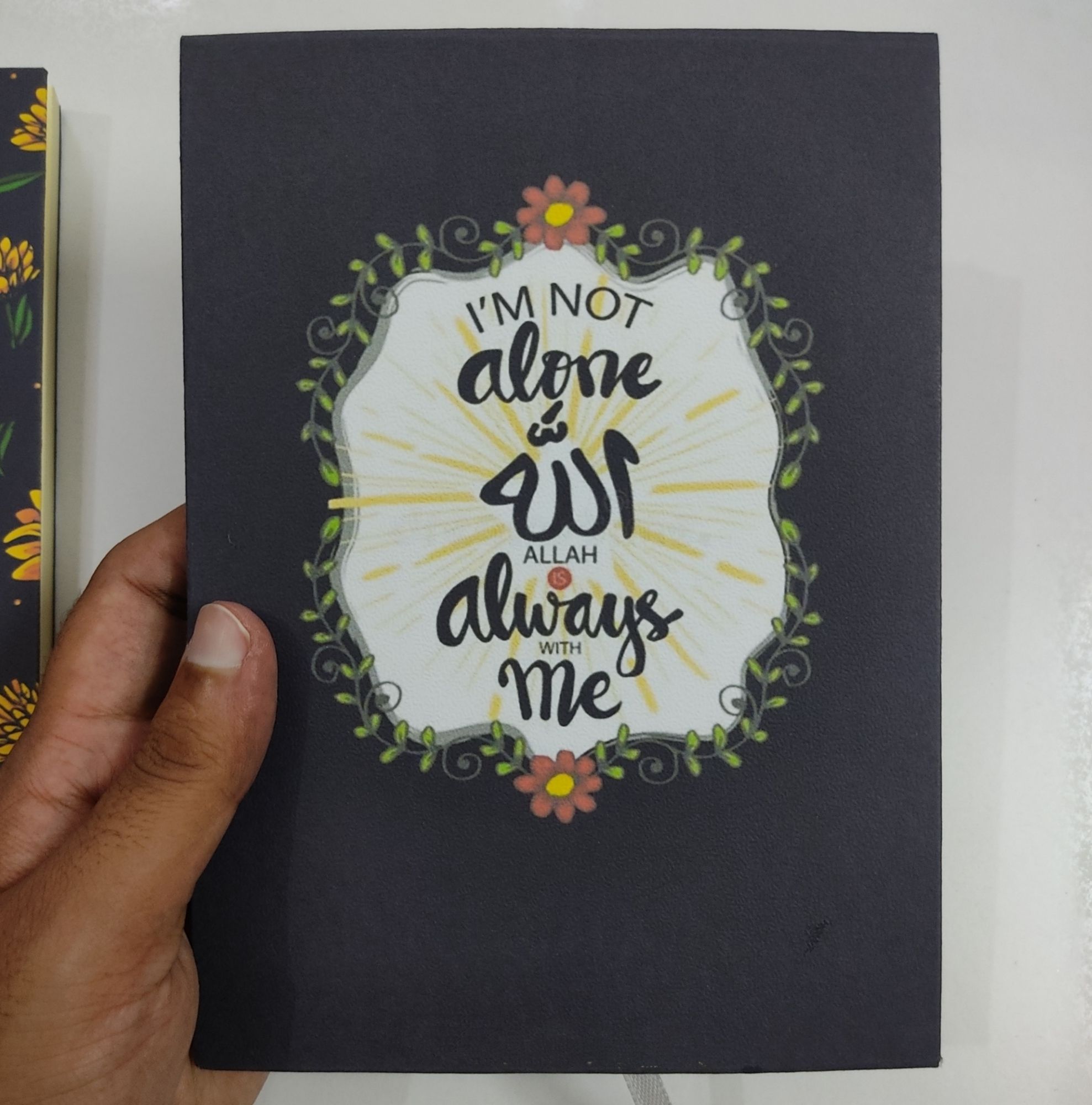 I'M NOT ALONE- Notebook (60 blank sheet, 7.5"/5.5"size)