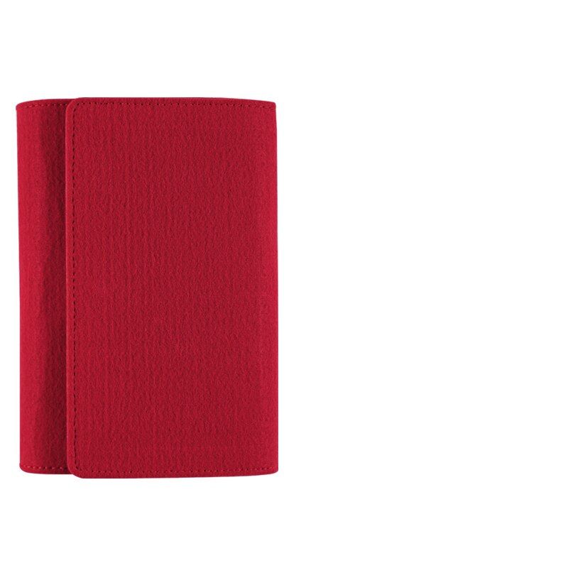A5Leather Rope Felt Traveler Notebook Planners Creative DIY Travel Journal Notepads Sprial Recording Daily Memos Notebooks Gifts