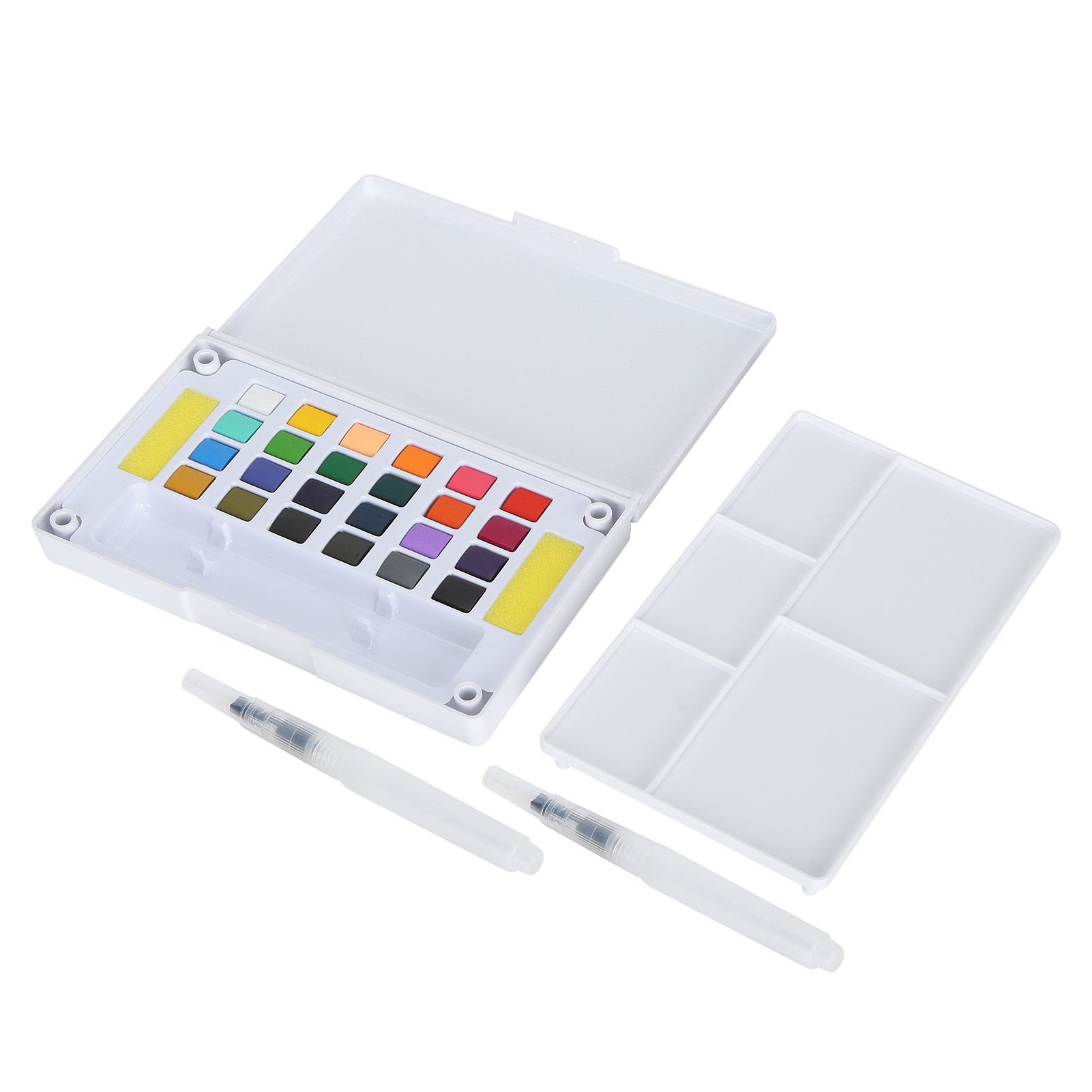 Watercolor Pigment High Saturation Safe Eco Friendly Texture Paint Kit for Student Studio Outdoors Painting Home Artist