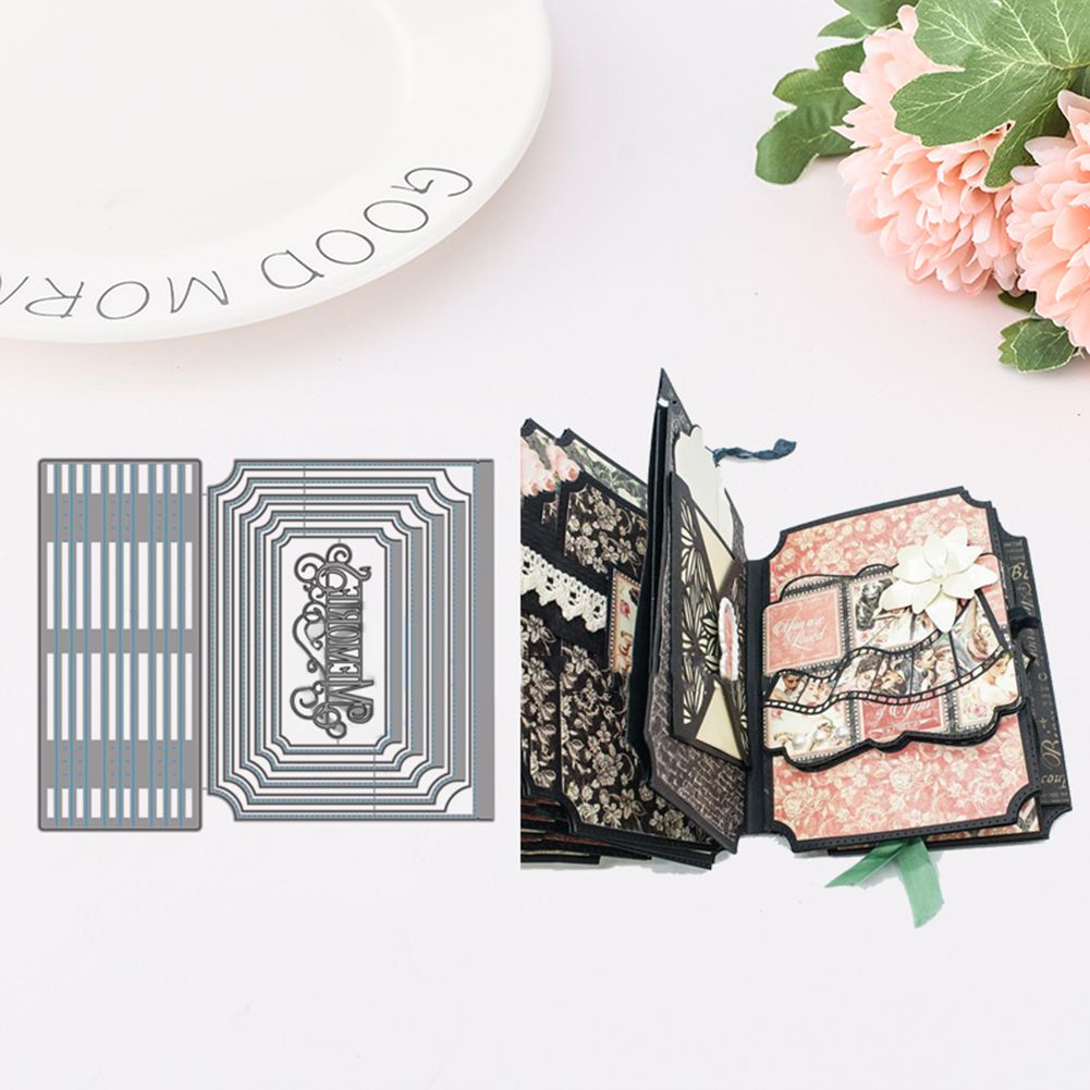 Book Maker Metal Cutting Dies DIY Scrapbook