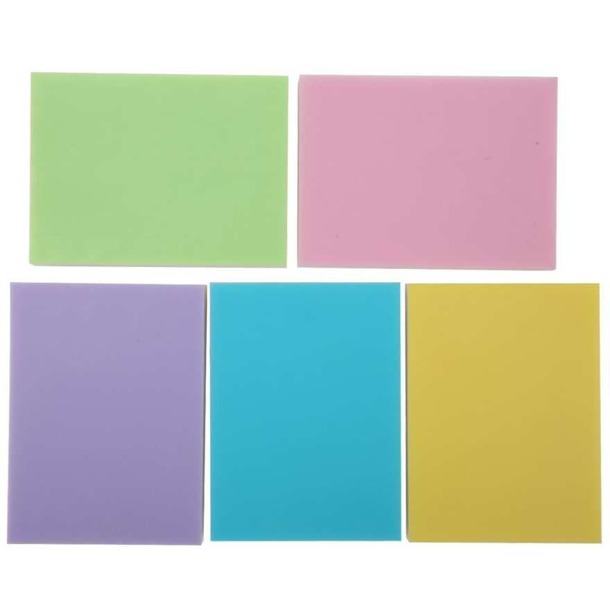DIY Rubber Stamp Carving 5pcs Multicolor Double Layer Block Stamps Crafts Supplies