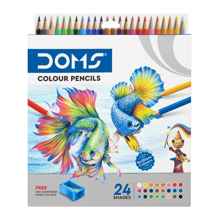 Doms color pencil 24 shades