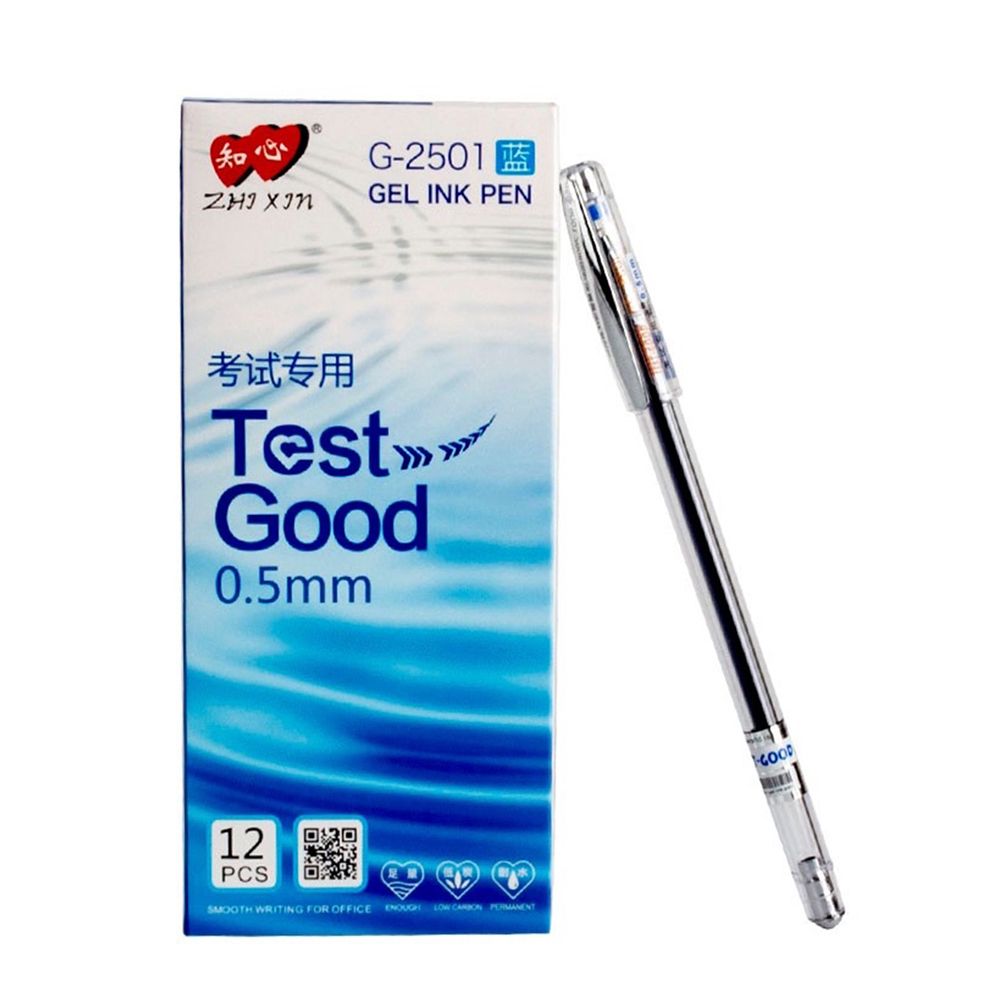 Test Good Gel Pen 0.5 mm BLACK RED BLUE
