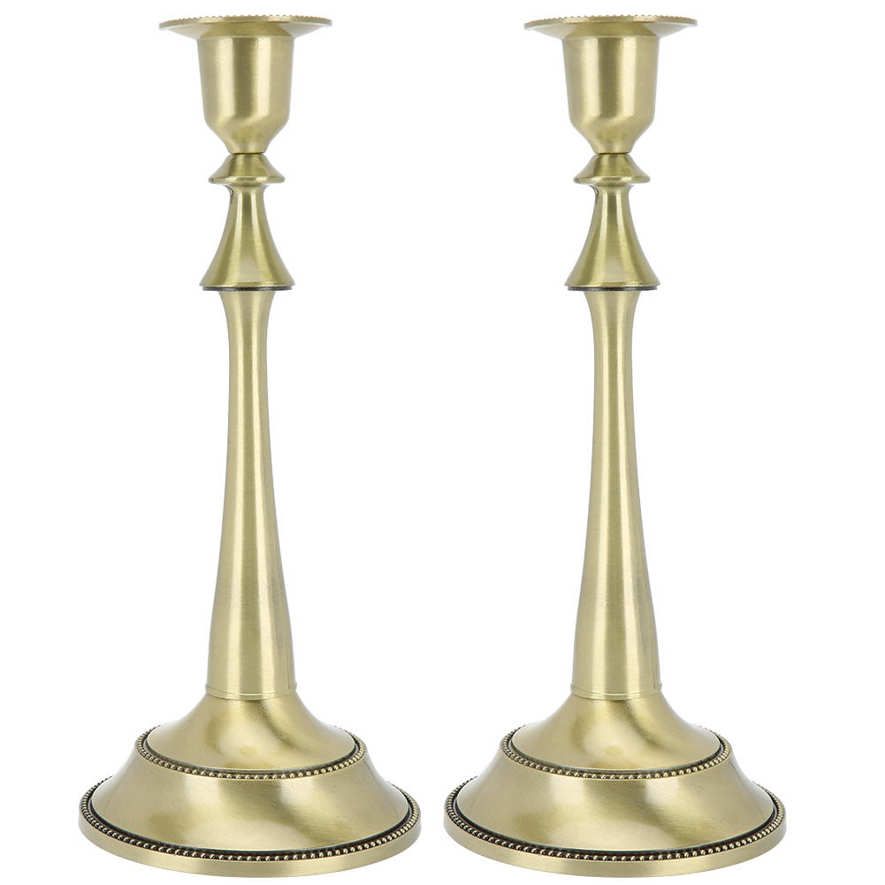 Candlestick 2Pcs Innovative European Style Single Head Candle Holder Home Wedding Decoration