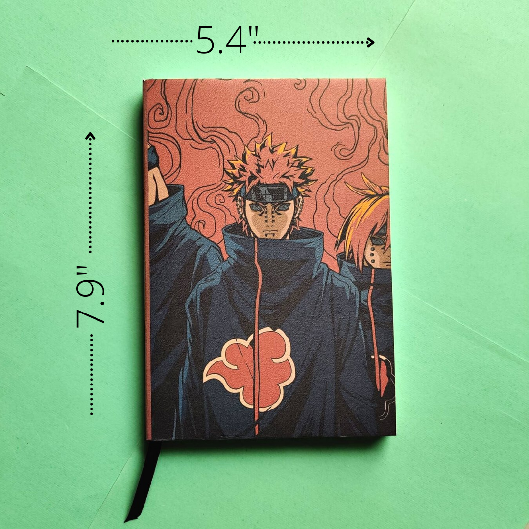 Medium Notebook (7.9"*5.4" A5 size) - Notebook/sketchbook/sketchpad for drawing, sketching, writing with classic look with Bookmarks