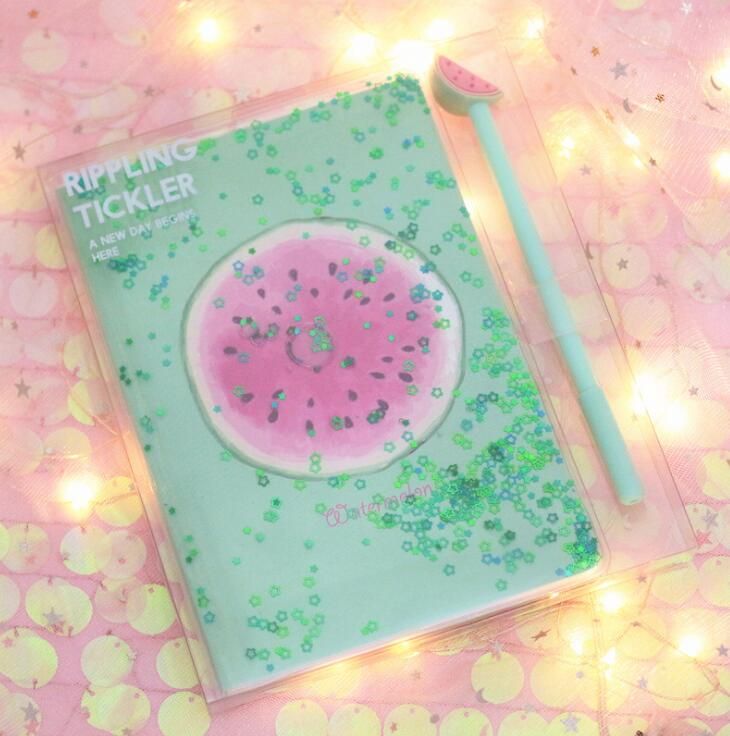 Kawaii Cactus Notebook With Pen Schedule Book Sketchbook Diary Weekly Planner Handbook School Stationery Girls Birthday Gift(null)