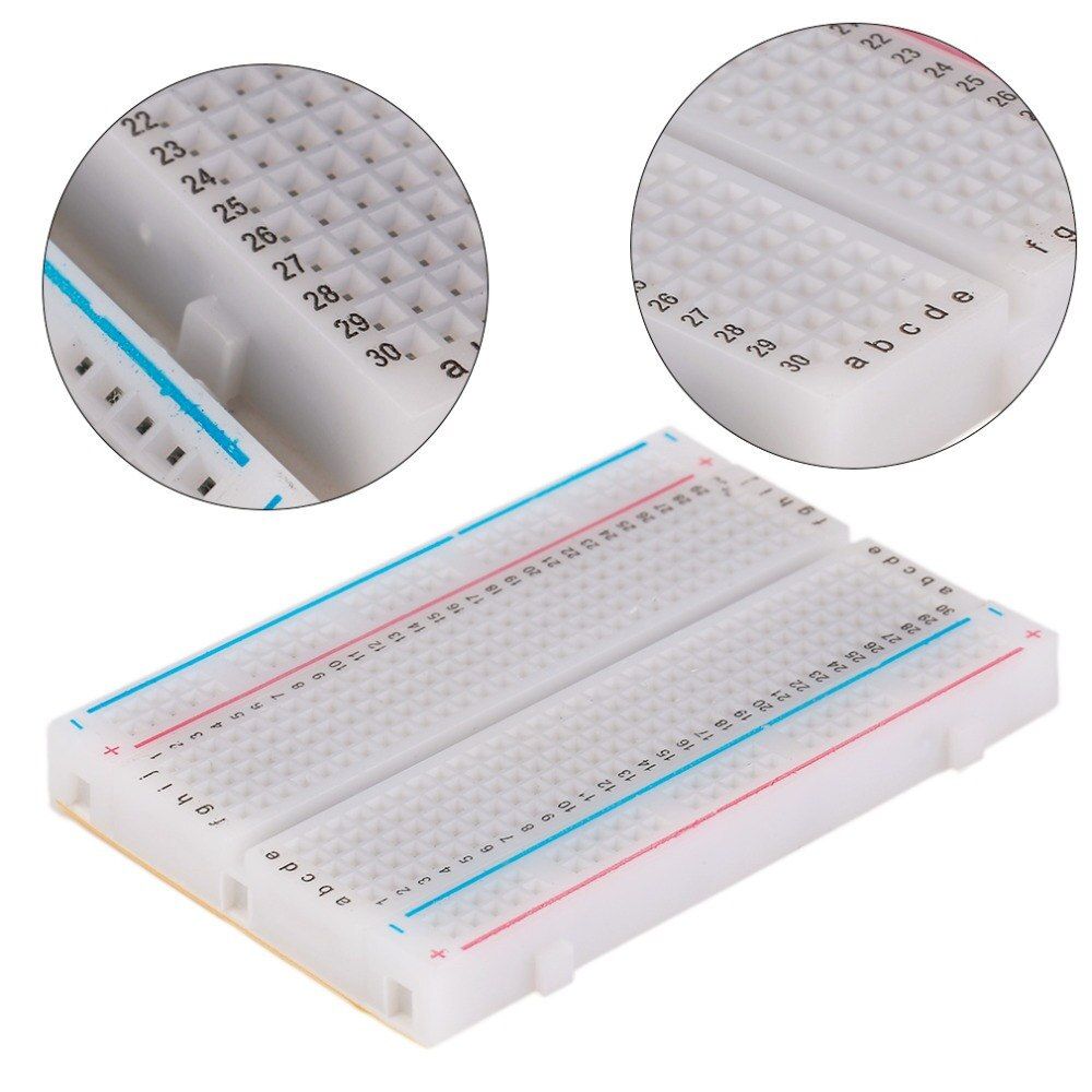 400 Tie Points Solderless 8.5CM x 5.5CM PCB Breadboard Mini Universal Test Protoboard DIY Bread Board Bus Test Circuit Board