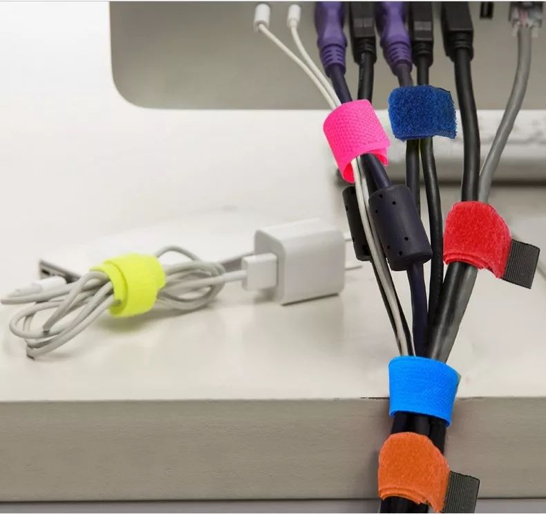 2 Pcs/7 inch-Colorful Cable Winder Wire Organizer Cable Earphone Holder Cord Management Protector For Phone