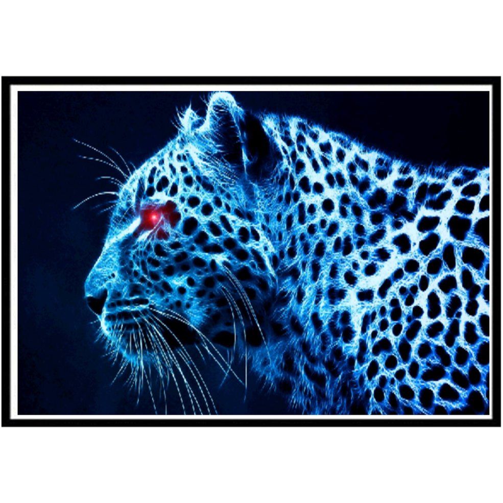 DIY Art Painting Handmade FullPainting Cross Stitch Wall Decoration j549-multi-color