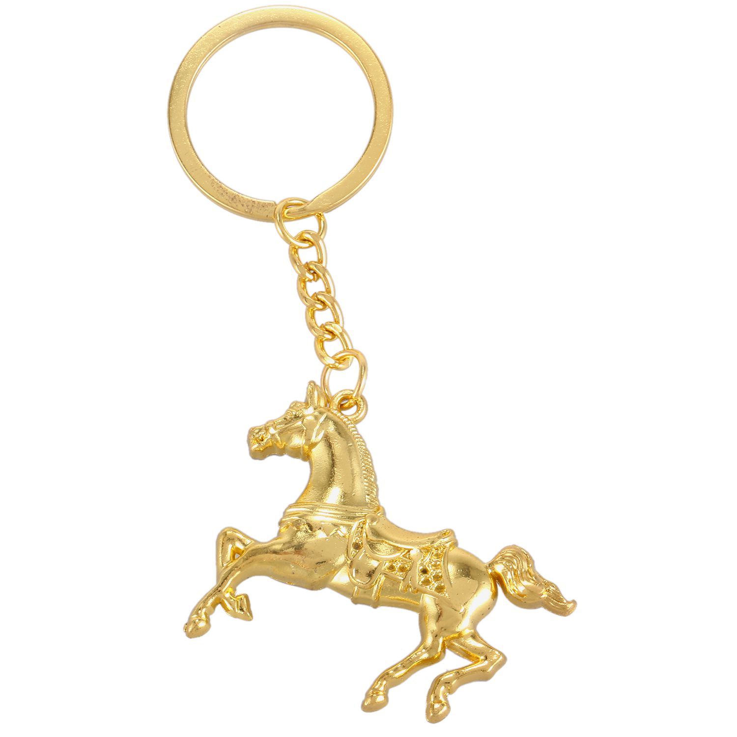 DIY Fashion Horse Key Chain Car Keychain Ring Keyfob Zinc Alloy Keyring Exquisite Product