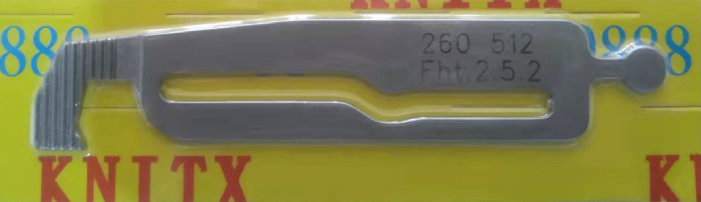 Stoll Cutter Bed Slide-ID 260512-Stoll Machine Spare Parts