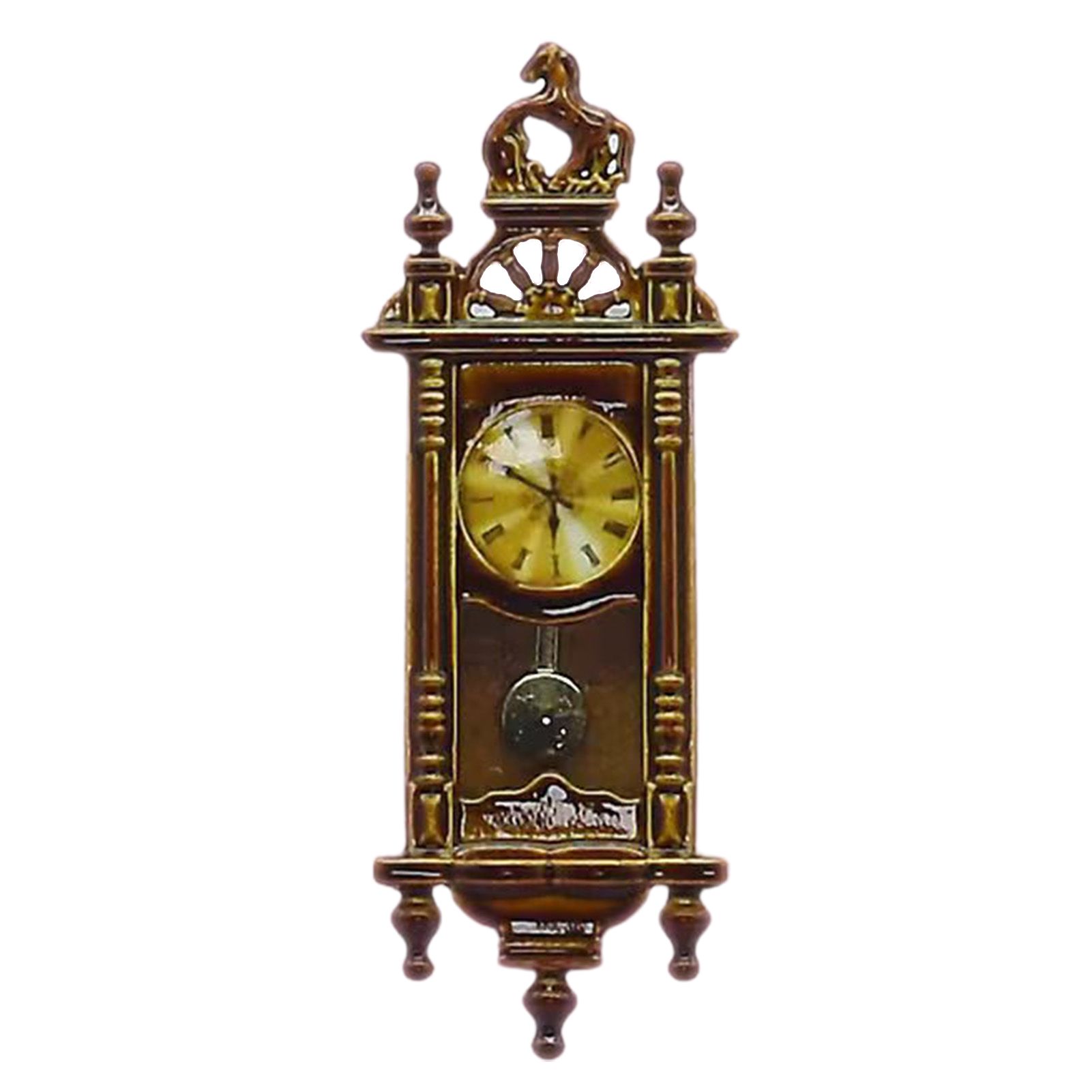 niature Roman Clock Decorative Dollhouseni Roman Clock
