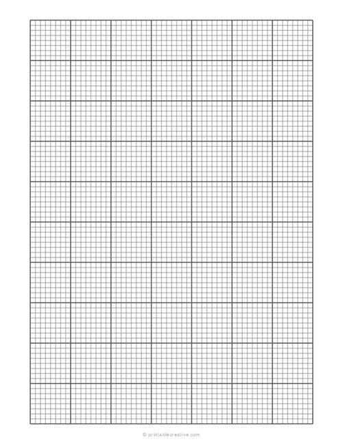 Graph Paper A4 Size - Pack of 20 Pcs