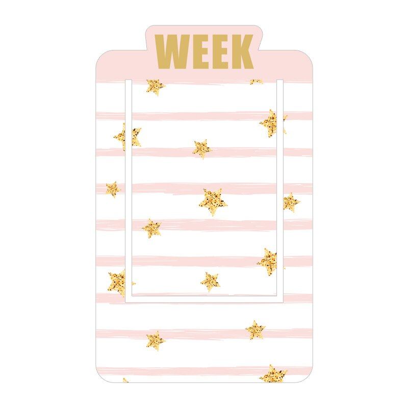 MyPretties TODAY WEEK MONTH Index Dividers  for Organizer Notebook Plastic-Coating Bookmark(null)