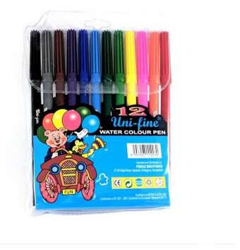 Sketch Pen - 12 Pc - প্যাকেট এর কালার ছবির সাথে মিল নাও থাকতে পারে