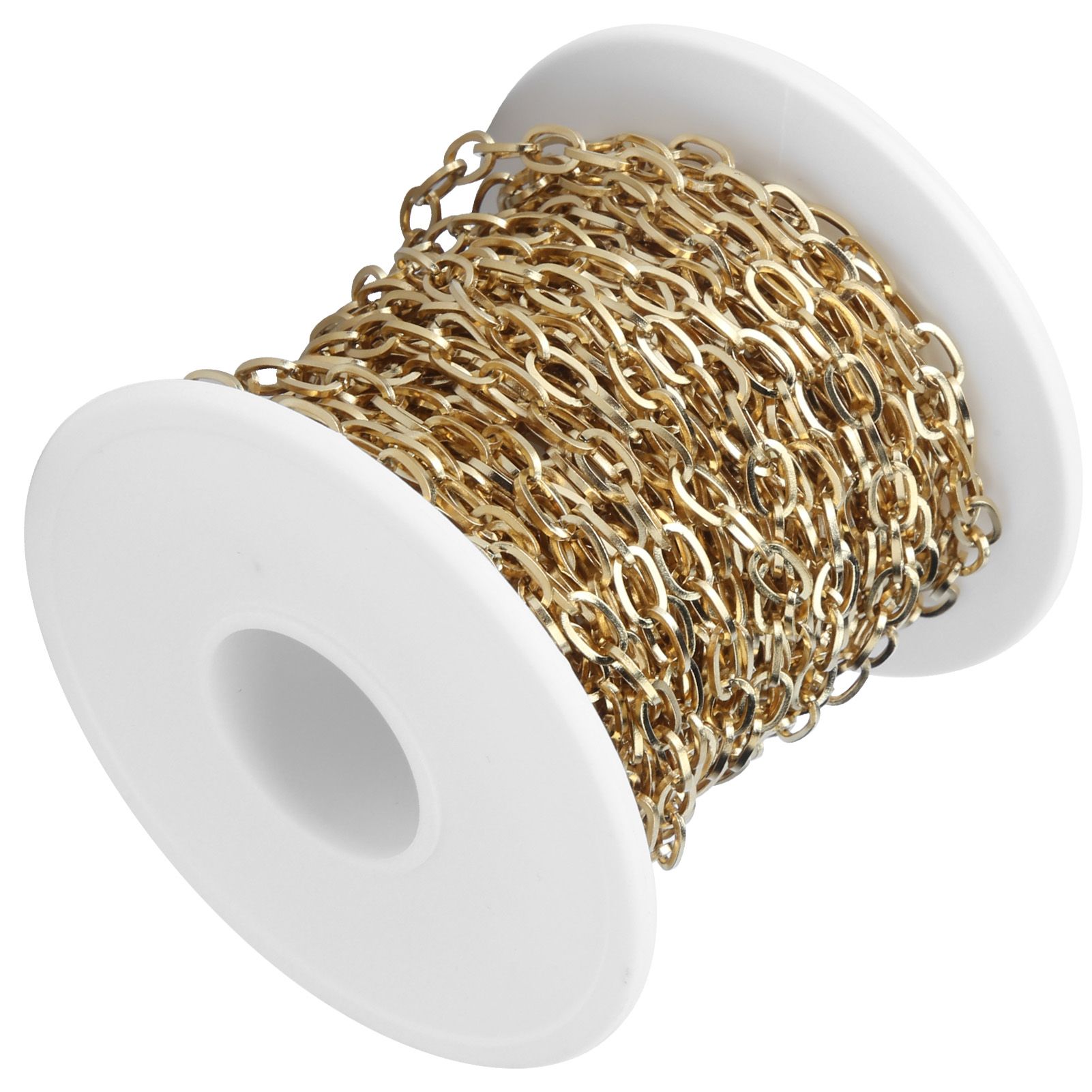 304 Stainless Steel Link Chains Necklace Extender Chain Jewelry Making Accessory