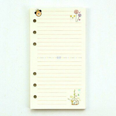 JIANWU  A5 A6Lovely style loose leaf notebook notebook with inner core office supplies  kawaii