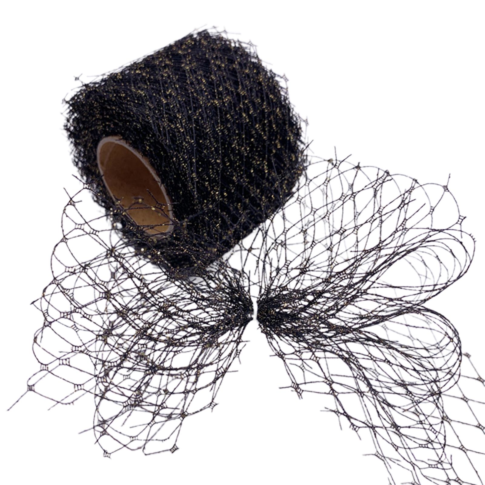 Ribbon Decor Glitter Hand Crafting DIY Ser Wired Ribbon