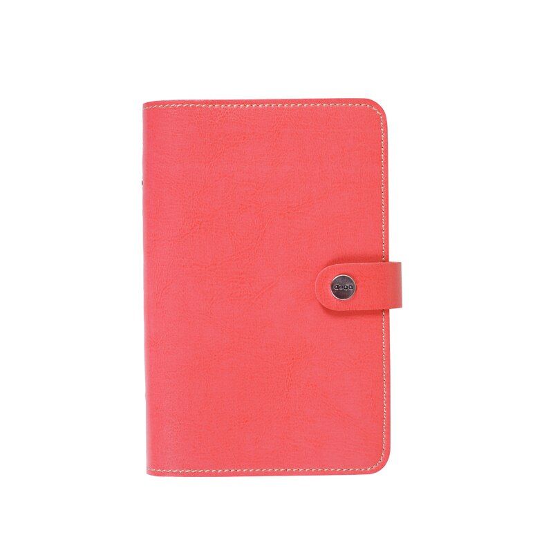 Personal Organizer Leather Business Ring Office Binder Notebook Cute Kawaii Agenda Planner Travel Journal A5 A6(null)