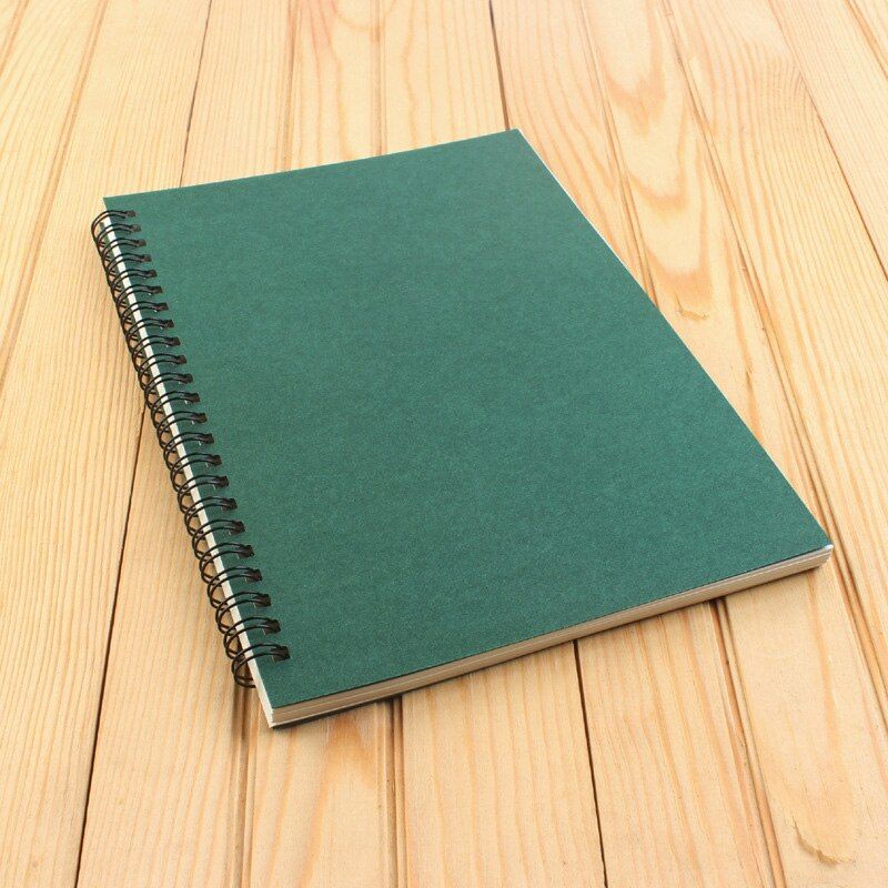 EZONE Spiral Notebook Loose Leaf NoteBook Line Page Traveler Jurney Diary Coil Notepad School Office Stationery Supply Papelaria