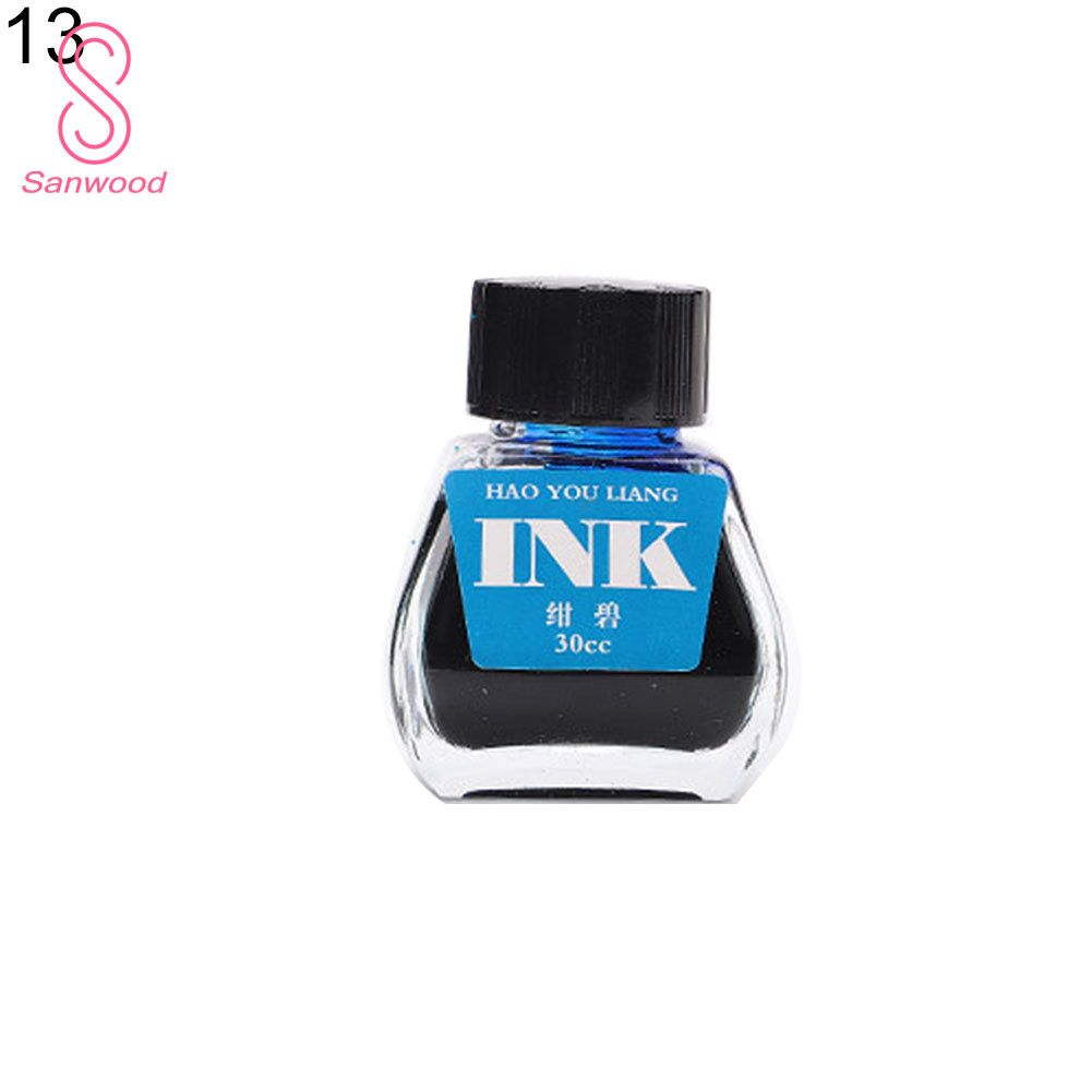 35ML 16 Colors Writing Painting Fountain Pen Ink Student School Office Supplies