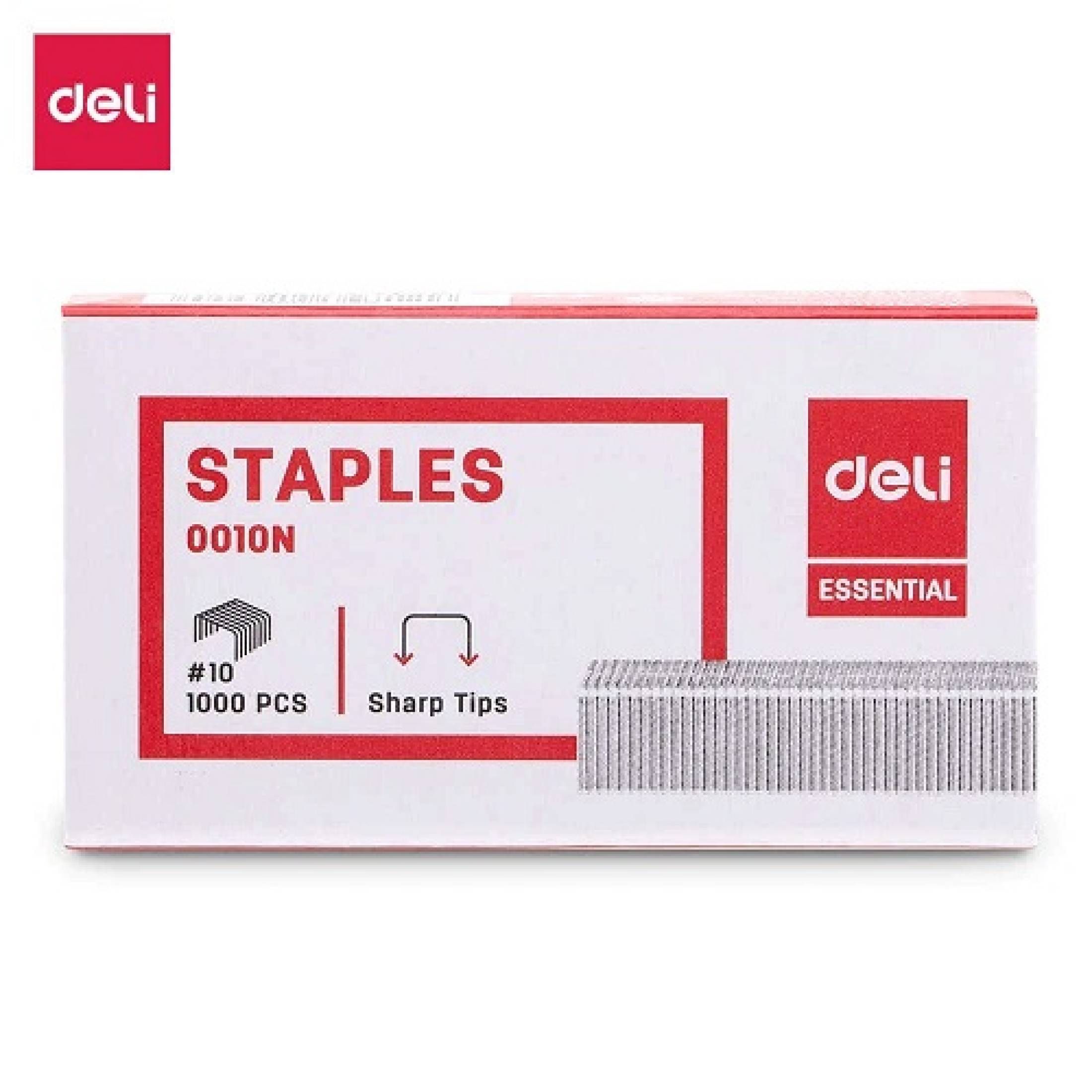 Deli Small Size Staples Pin (2 Box)