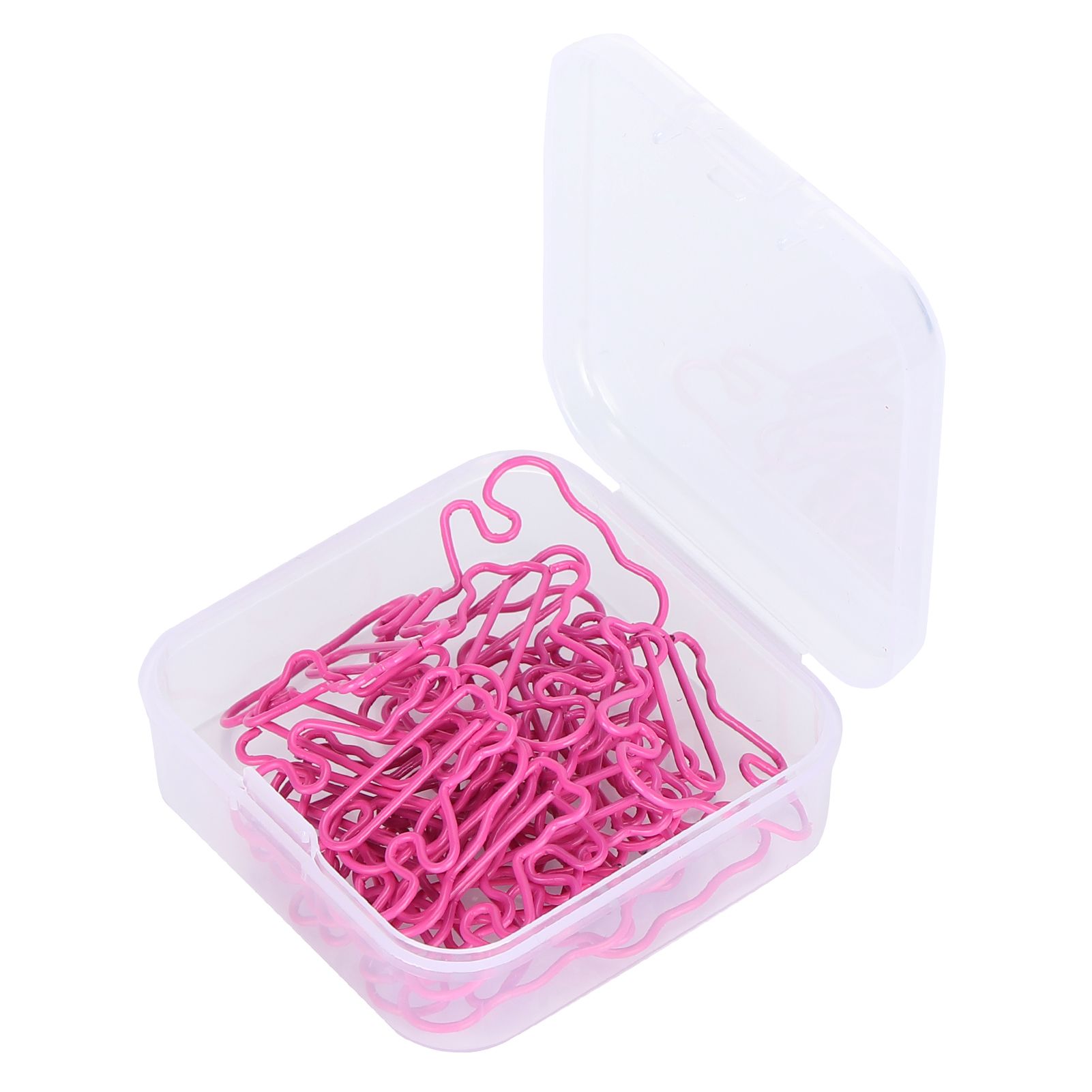 Paperclip Lightweight Cute Portable Mini Office Supplies 20Pcs for File Classification