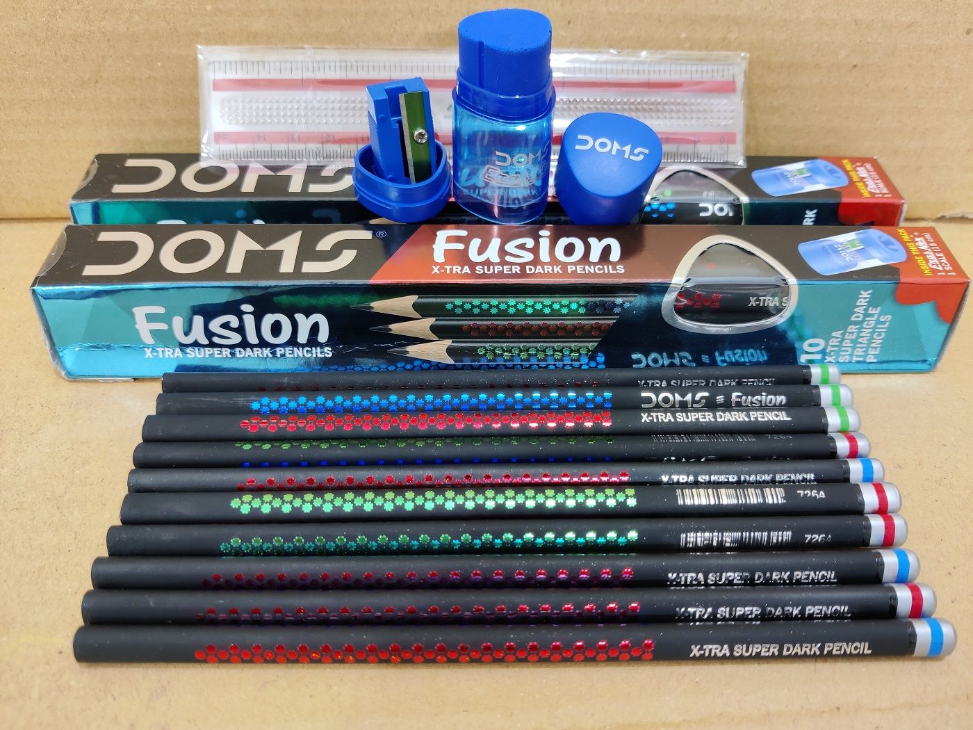 DOMS FUSON DARK PENCIL IN-1pac