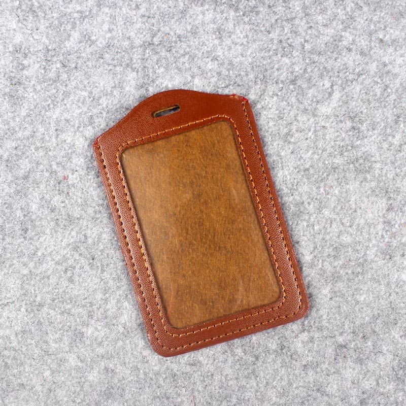 27 Colors PU Card Holder Badge Holder & Accessories Hospital Nurse School Entrance Guard Card & Chest Card Transverse Style