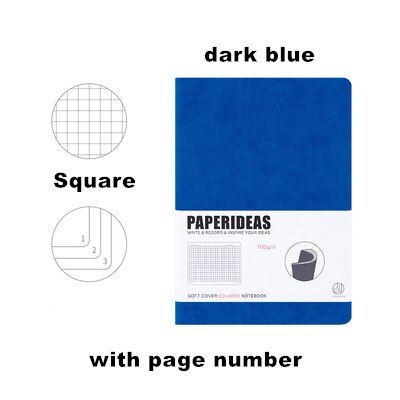 Dotted Notebook Journal Planner Agenda Binder Blank Grid Daily Schedule Organizer Brief Lines School Stationery Students(null)