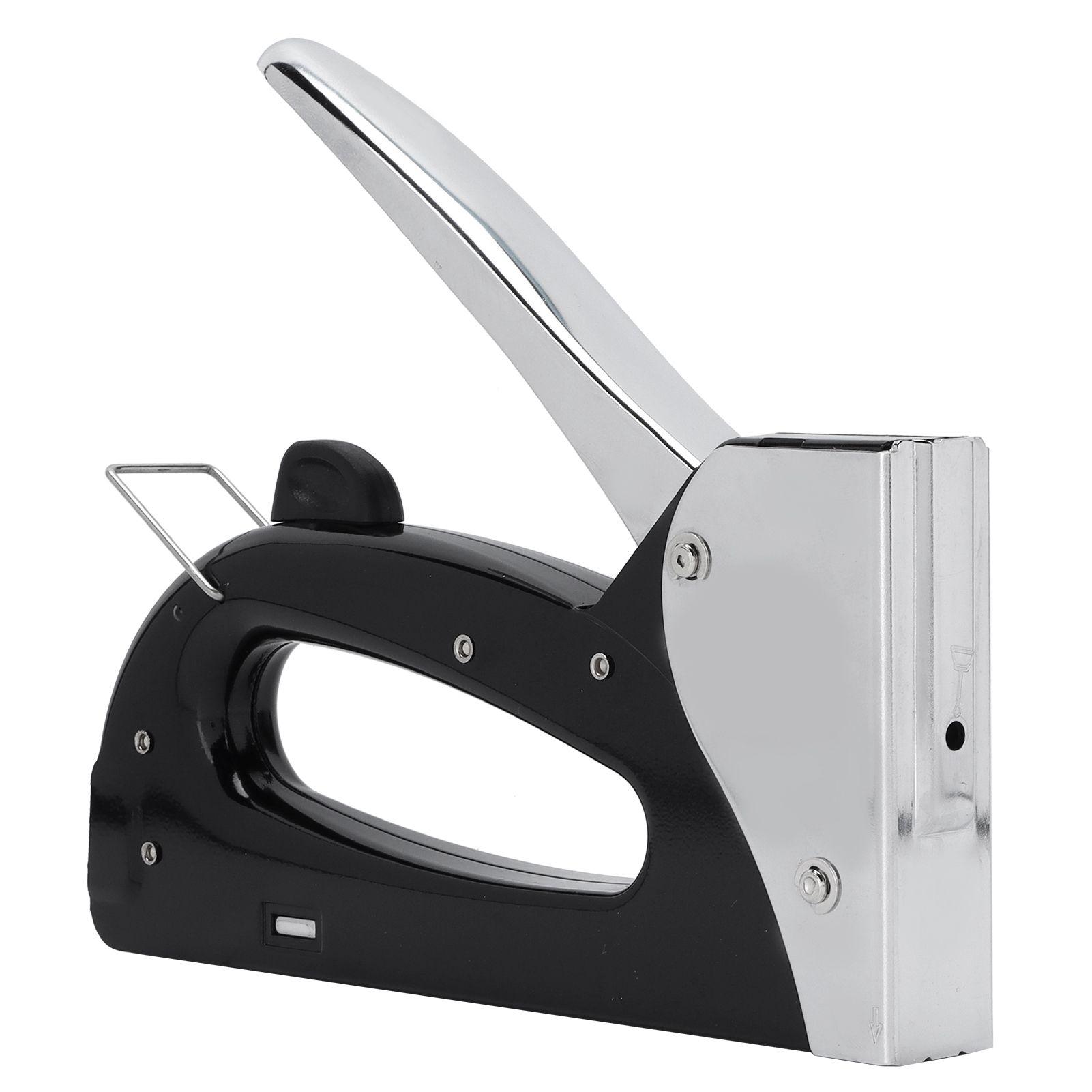 Himeng La Staple Portable Durable Safe Practical Ergonomic Manual Stapler for Fixing Material DIY Decoration Carpentry