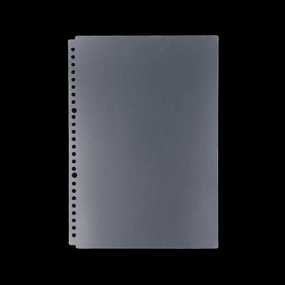 A5/B5 20/26 Hole Binder Circle Colorful PP Loose-leaf Cover Index Divider Separator Stationery Notebook Sheet Shell Accessory(null)