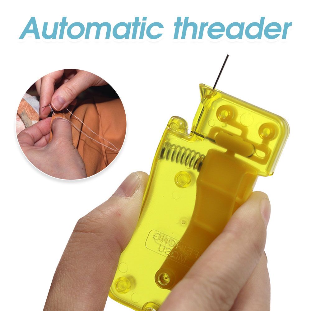 Automatic Needle Threader Sewing Needle Device Hand Machine DIY Tool Sewing Needles Parts For Elderly Household Accessories professional design